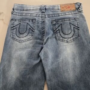 True Religion Light Blue Relaxed Jeans BOYS SIZE 10
